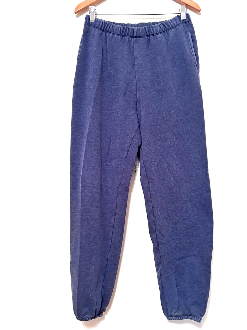 aerie Navy Blue Elastic Waistband Sweatpants w/ Pockets- Medium